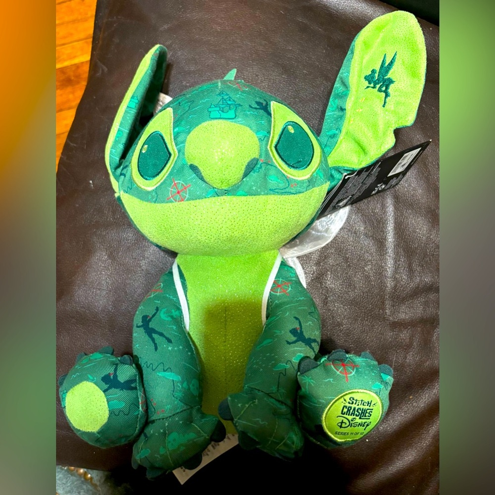 Disney Stitch Plush Toy - Peter Pan limited series